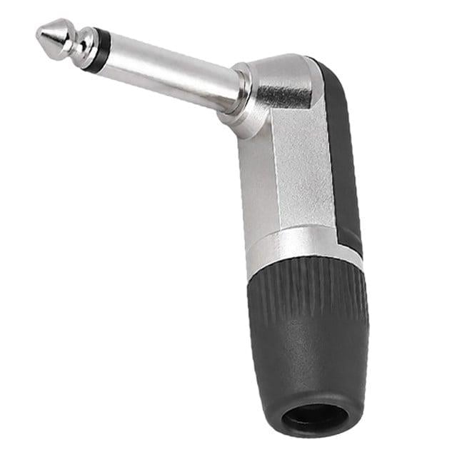 Powermaster PM-11254 6.3 Mm Mono L Tip Plastik Gövde Metal Uç Gitar Jack