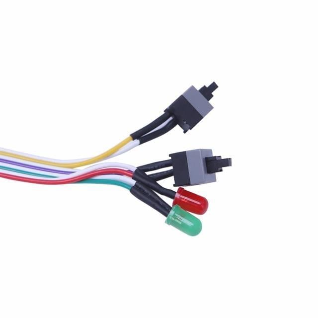PowerMaster PM-14367 Bilgisayar PC Kasa Kablosu 65cm (Power Led, HDD Led, Reset SW, Power SW)