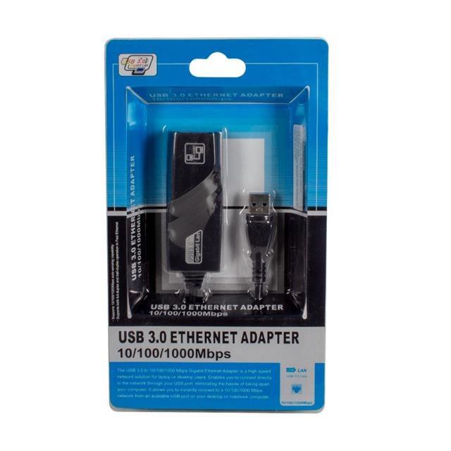 Powermaster PM-16299 USB 3.0 To Rj45 10-100-1000 Mbps Gigabit Ethernet Çevirici