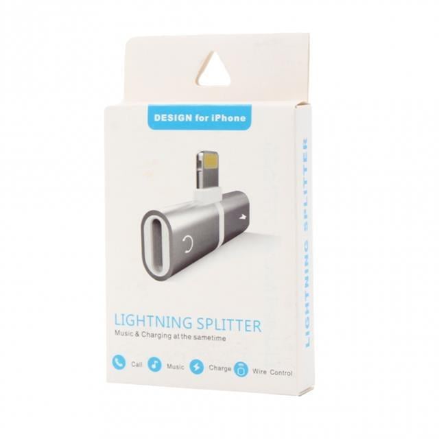 Powermaster PM-18316 iPhone Lightning Şarj Kulaklık Çevirici Adaptör Jack
