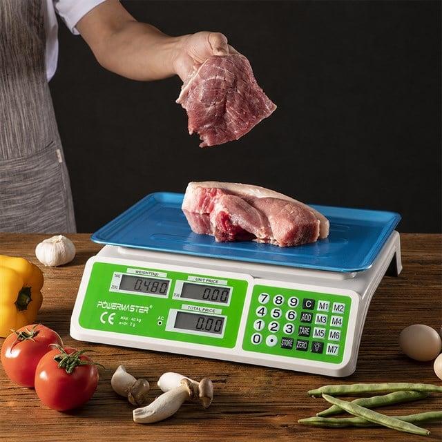 Powermaster PM-21807 40 Kg Elektronik Terazi (2 Gr Hassasiyet)