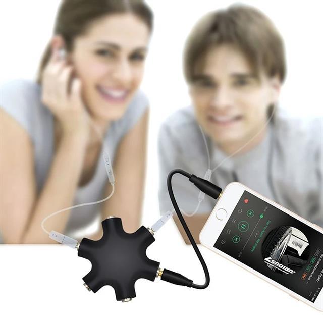 PowerMaster PM-24172 6'LI 3.5mm Stereo AUX Çoklayıcı