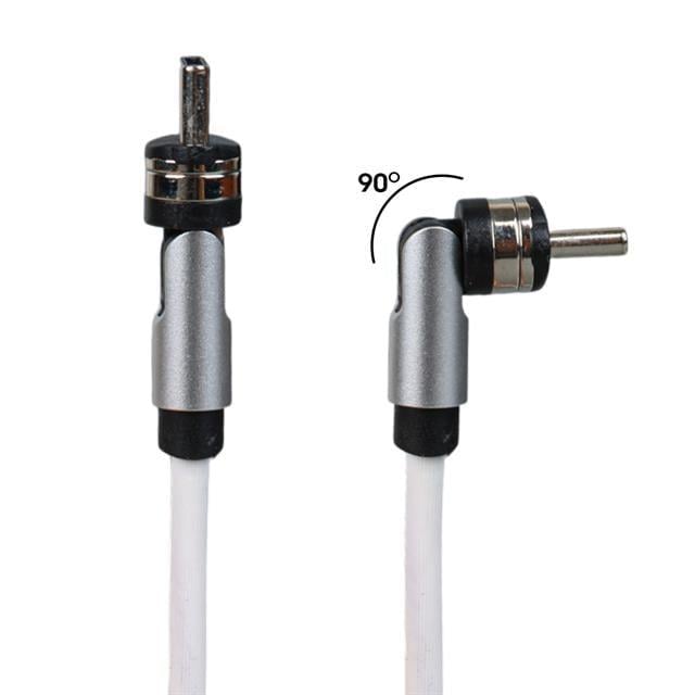 Powermaster PM-25905 Beyaz 3in1 (Type C- Lightning-Micro Usb) Manyetik Uç Taşınabilir Şarj Kablosu