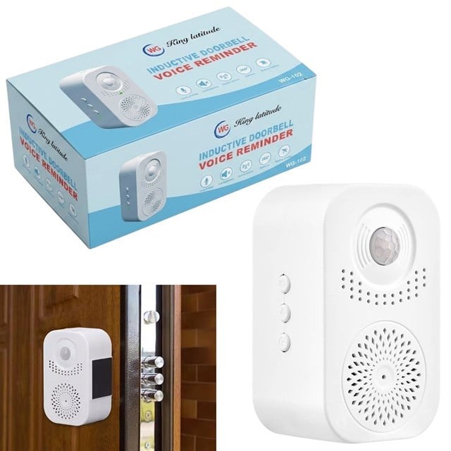 Powermaster PM-29670 Dc 5V Şarjlı Sesli İkaz Akıllı Kapı Sensörü