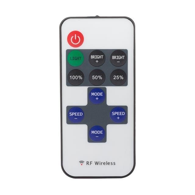 PowerMaster PM-4354 RF Uzaktan Kumandalı Şerit LED Dimmer Kontrol Cihazı (5-24V 12A)