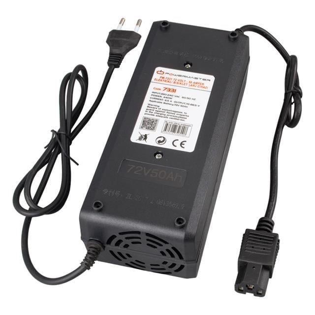 Powermaster PM-7331 72 Volt - 50 Amper Elektrikli Bisiklet Şarj Cihazı