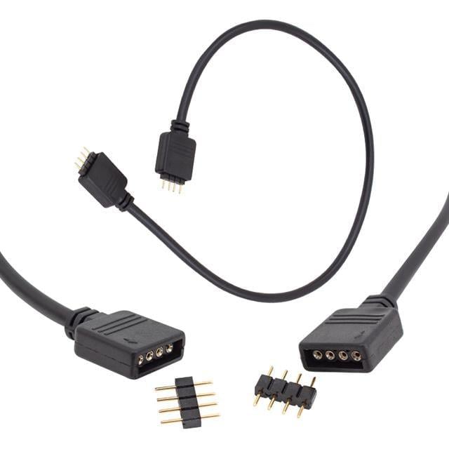Powermaster RGB Led Bağlantı Erkek-Dişi Jumperlı 4 Pin Kablo