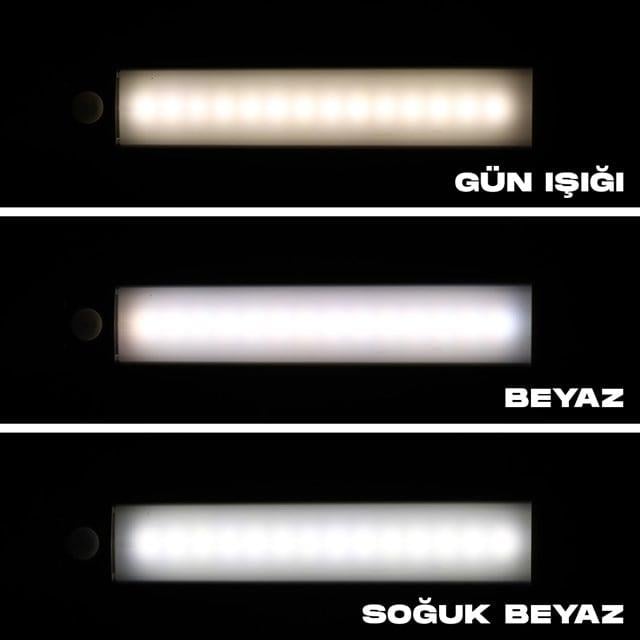 Powermaster SD-333 USB'li Hareket Sensörlü 23 Cm Ledli Lamba