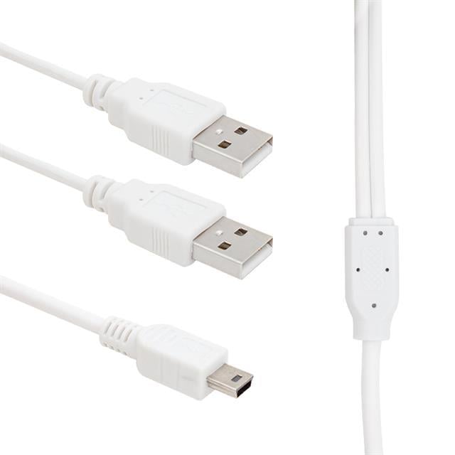 Powermaster USB 2 A Erkek-Mini USB 5 Pin 1 Metre Kablo