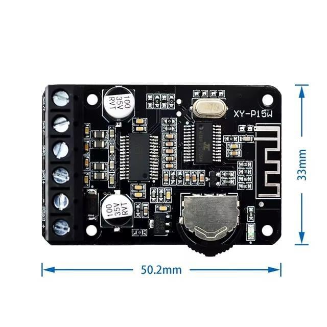 Powermaster XY-P15W Bluetooth Amfi Modülü Amplifikatör Devresi