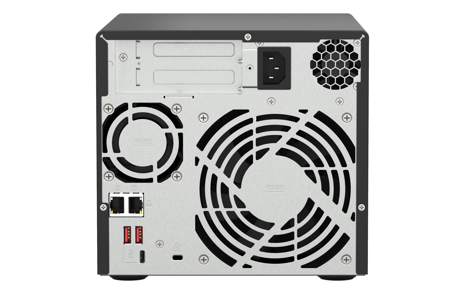 QNAP 4diskli Ryzen V1500B-8GB RAM-2-2.5GbE Nas Server TS-473A