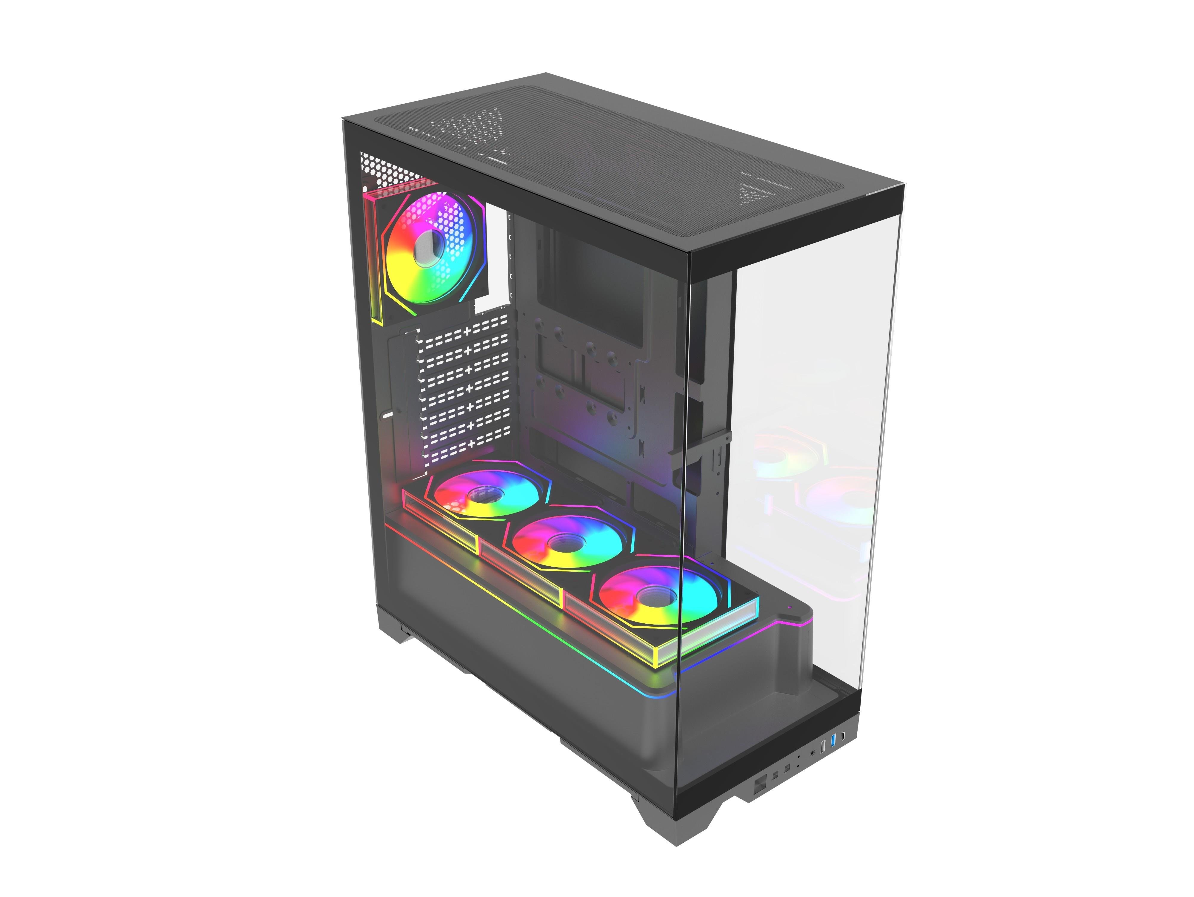 QUANTUM SHADOWFORGE 4x120mm ARGB Gaming Pc Kasası