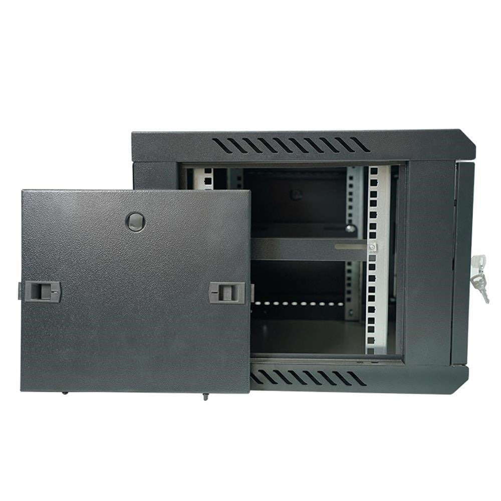 Racksan MT-6607S 7U Duvar Tipi Kabinet (350-600-600) Raf+Fan+Priz