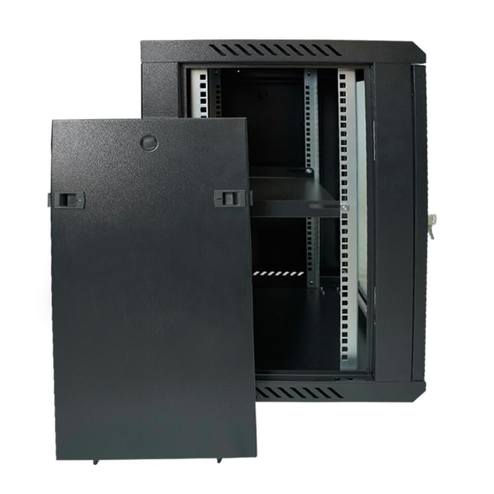 Racksan MT-6612S 12U Duvar Tipi Kabinet (640-600-600) Raf+Fan+Priz