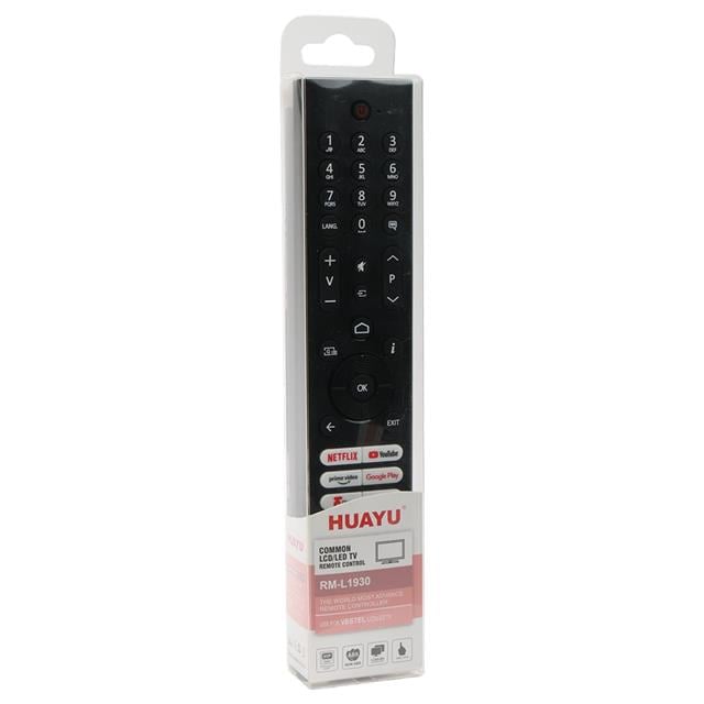 RM-L1930 Vestel Netflix Youtube Prime Video Google Play Disney+ Tuşlu LCD Led TV Kumanda