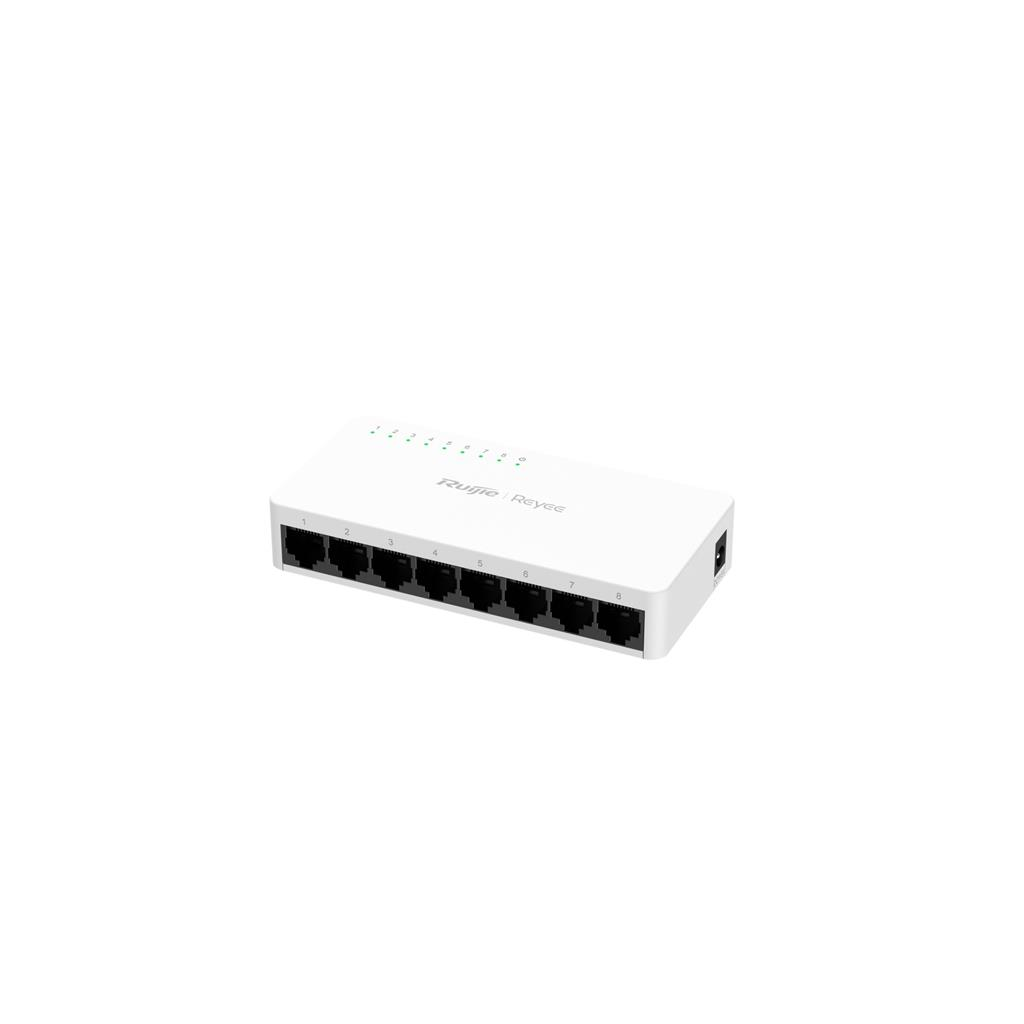 RUIJIE REYEE RG-ES08F 8 Port MegaBit Switch  Plastik Kasa