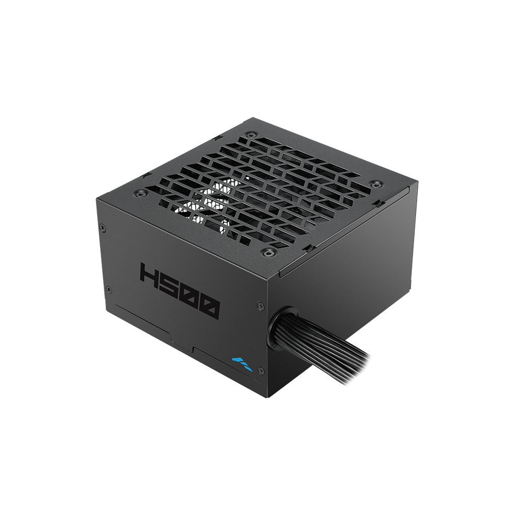 SAMA H500, 500W, Black, 80 Plus, Aktif PFC, Siyah, GAMING, ATX, Power Supply (PSU)