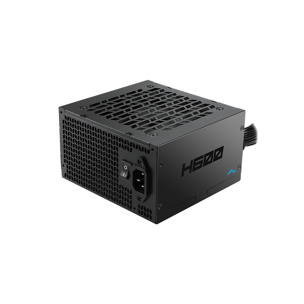 SAMA H600, 600W, Black, 80 Plus, Aktif PFC, Siyah, GAMING, ATX, Power Supply (PSU)