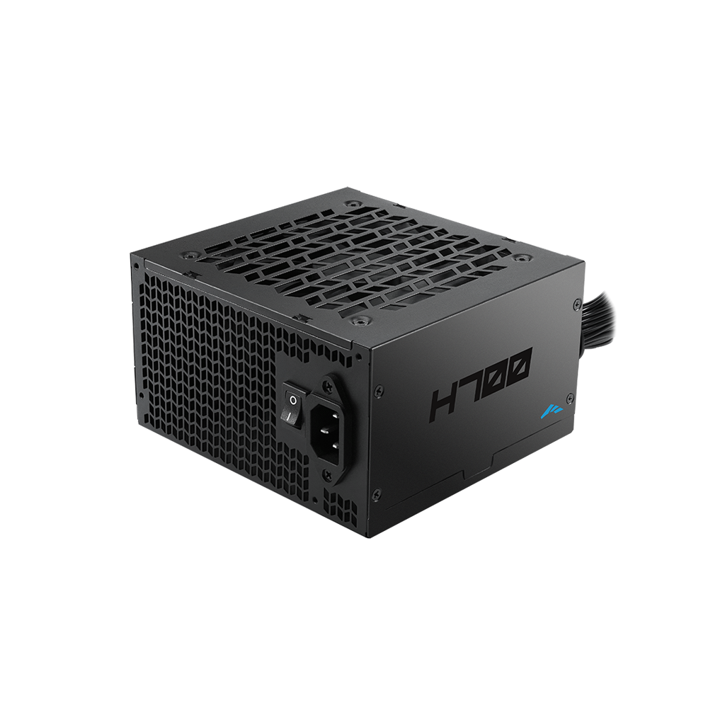 SAMA H700, 700W, Black, 80 Plus, Aktif PFC, Siyah, GAMING, ATX, Power Supply (PSU)
