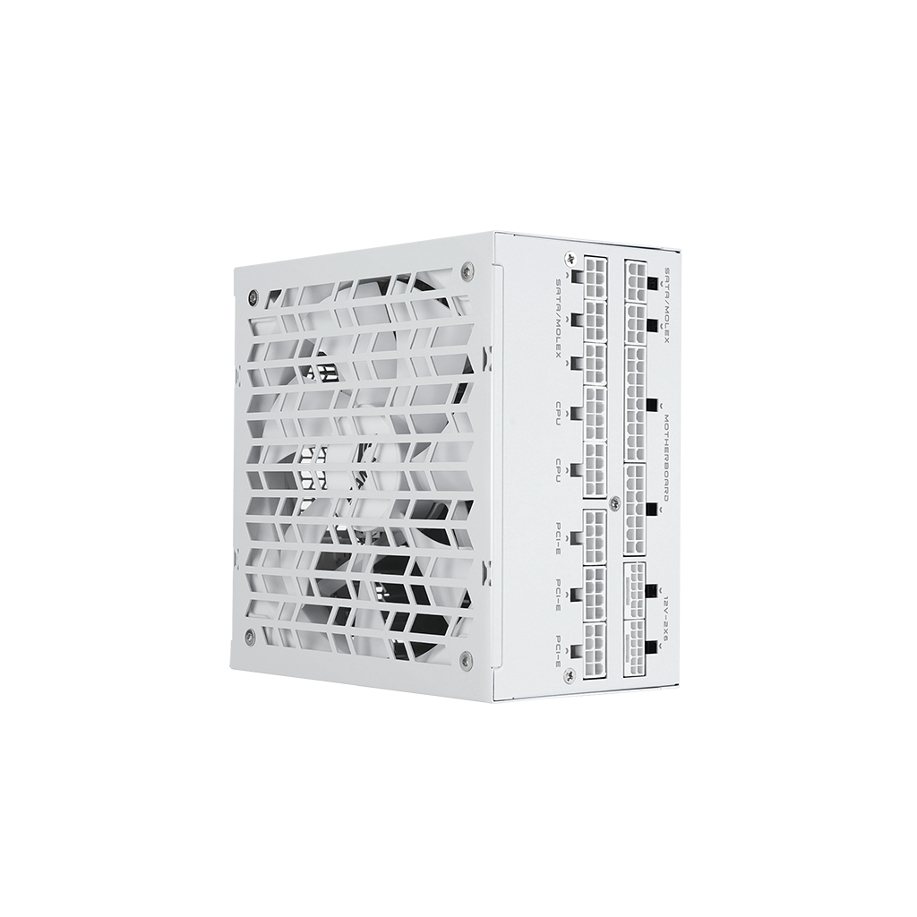 SAMA P1200, 1200W, White, 80+ Platinum, Cybenetics Certified, Full Modüler, PCIE 5.1, ATX3.1, Beyaz, GAMING, ATX, Power Supply (PSU)