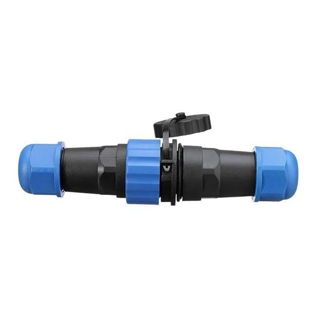 SD20 Su Geçirmez 1 Pin 20 Mm Düz Kablo Konnektör