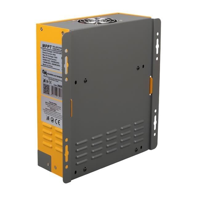 Sunsolar MPK40 MPPT Solar Şarj Kontrol Cihazı 40A (12V/24V/36V/48V Otomatik) 150V Maksimum PV LCD Ekranlı RS485 Portlu