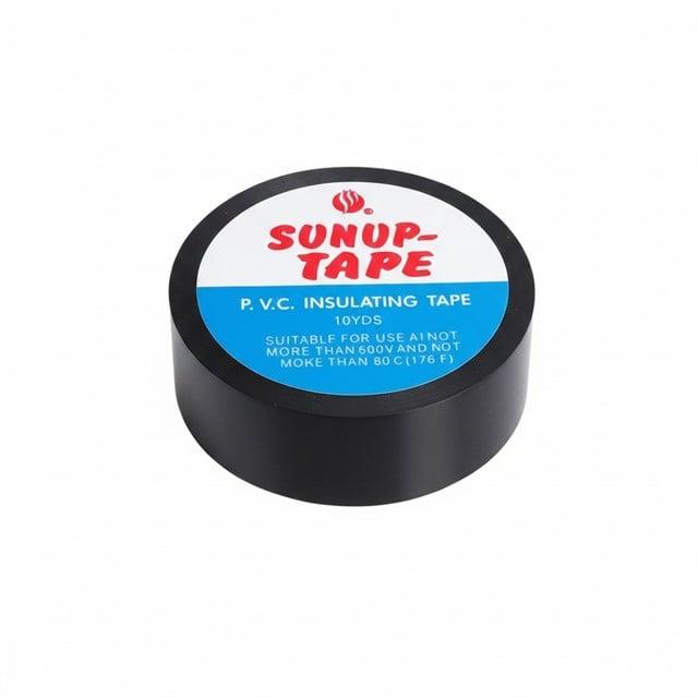 Sunup SN-27918 Siyah 0.13x18mm İzole PVC Elektrik Yalıtım Bant (5'li Paket)
