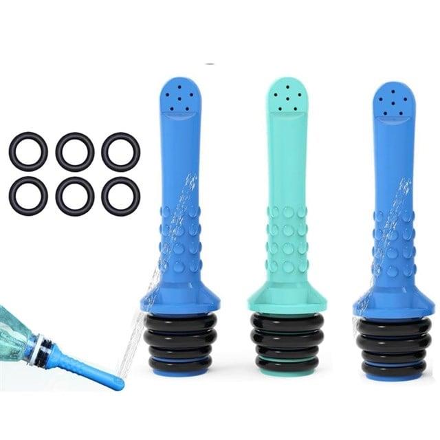 Sunup SN-37729 Pratik 21-25Mm Seyahat-Kamp Tipi 3'lü Tuvalet Temizlenme Taharet Nozzle