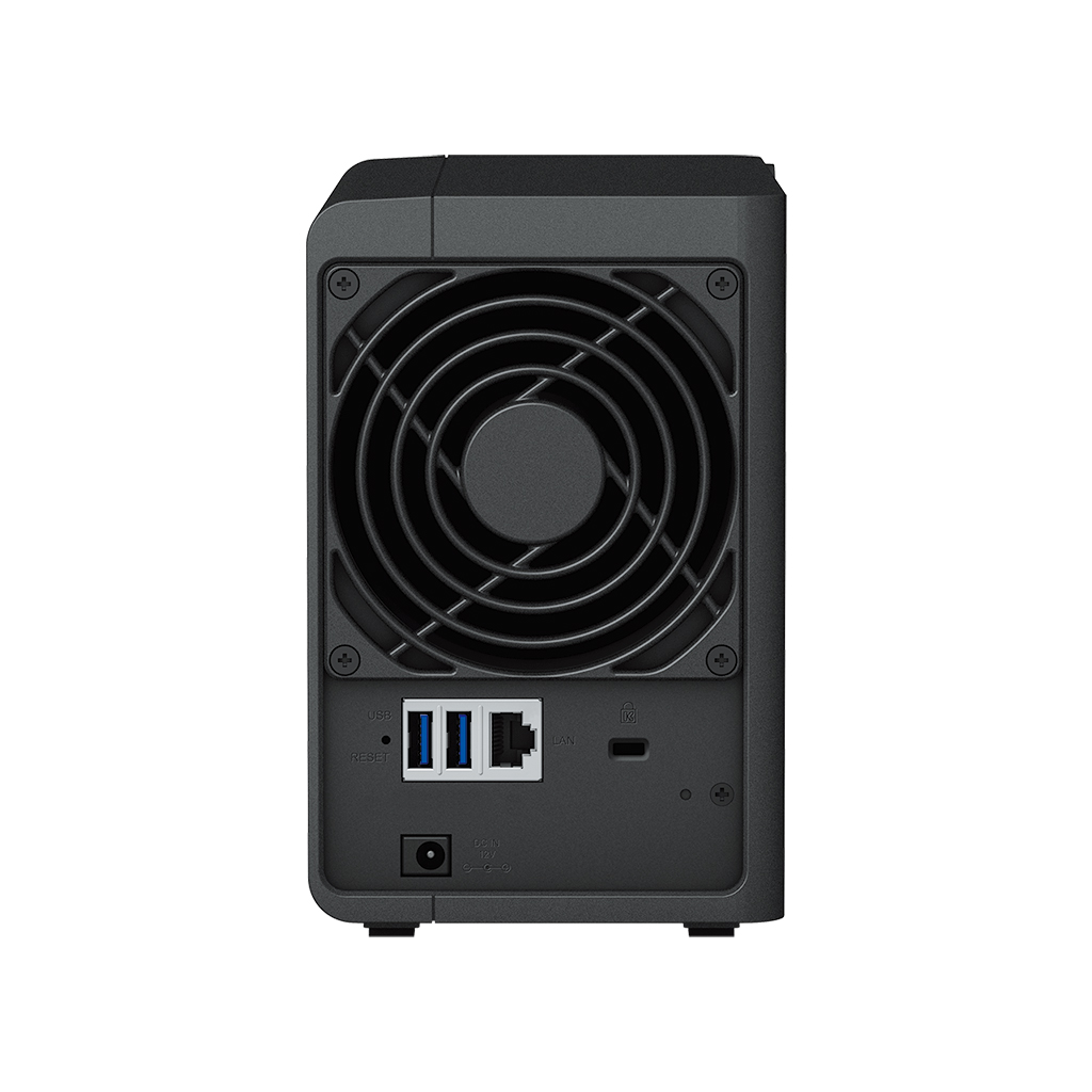 SYNOLOGY 2diskli Realtek QC-2GB RAM-Gigabit Nas Server DS223