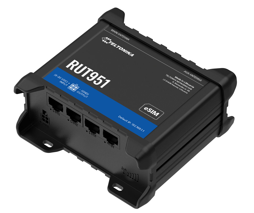 TELTONIKA RUT951 2.4ghz Ev Ofis Tipi 4G/5G LTE Router