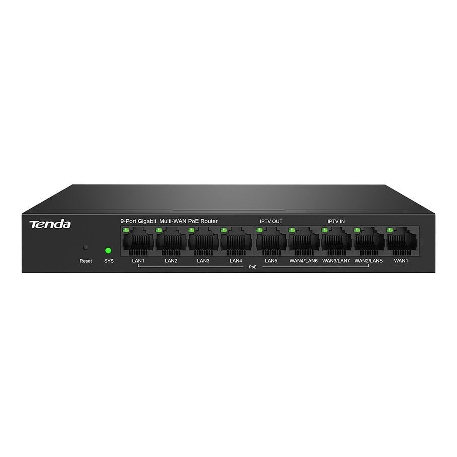 TENDA 9port GO-8G-POE Poe Router