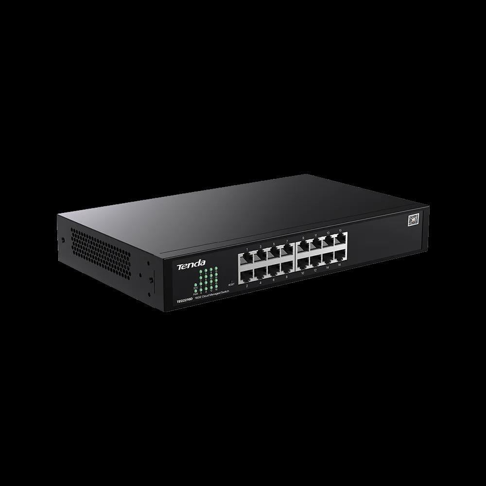 TENDA TEG2216D 16GE PORT CLOUD YÖNETİLEBİLİR SWİTCH