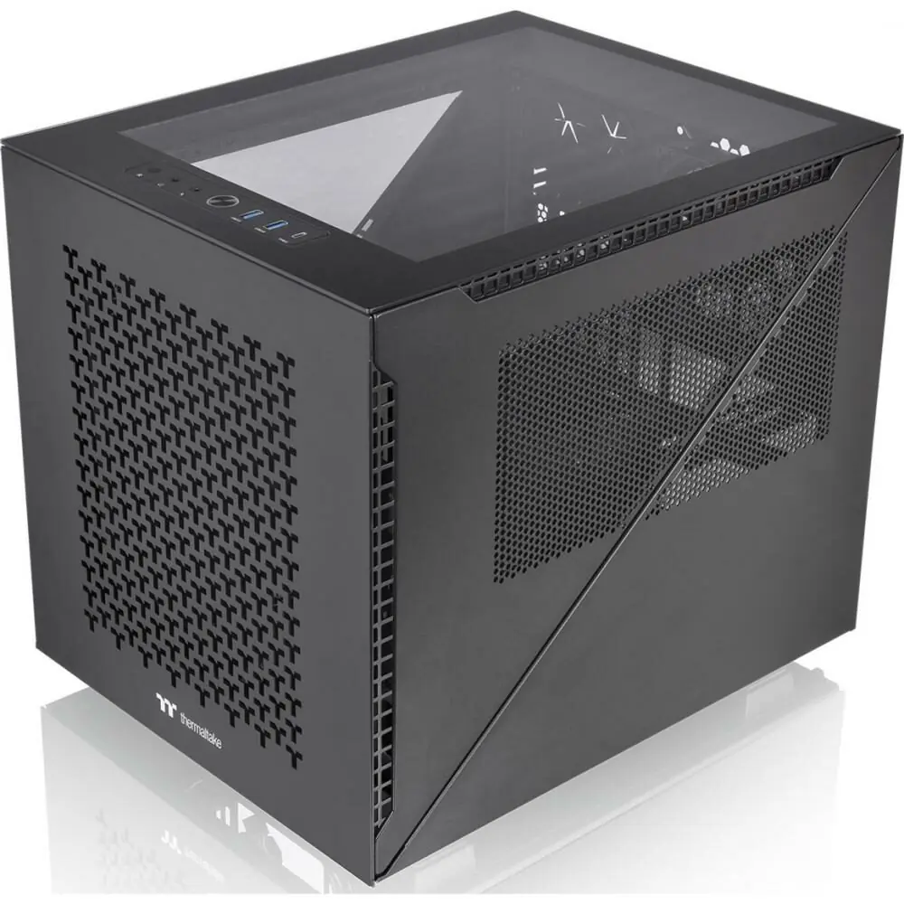 THERMALTAKE  DIVIDER 200 TG AIR CA-1V1-00S1WN-01 1-20CM Fanlı Gaming Mini ITX PC Kasası