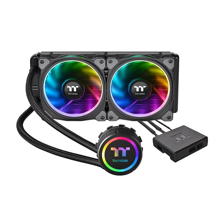 THERMALTAKE 240MM FLOE RIING PLUS CL-W157-PL12SW-A RGB AM4-2066p Sıvı Soğutmalı İşlemci Fanı