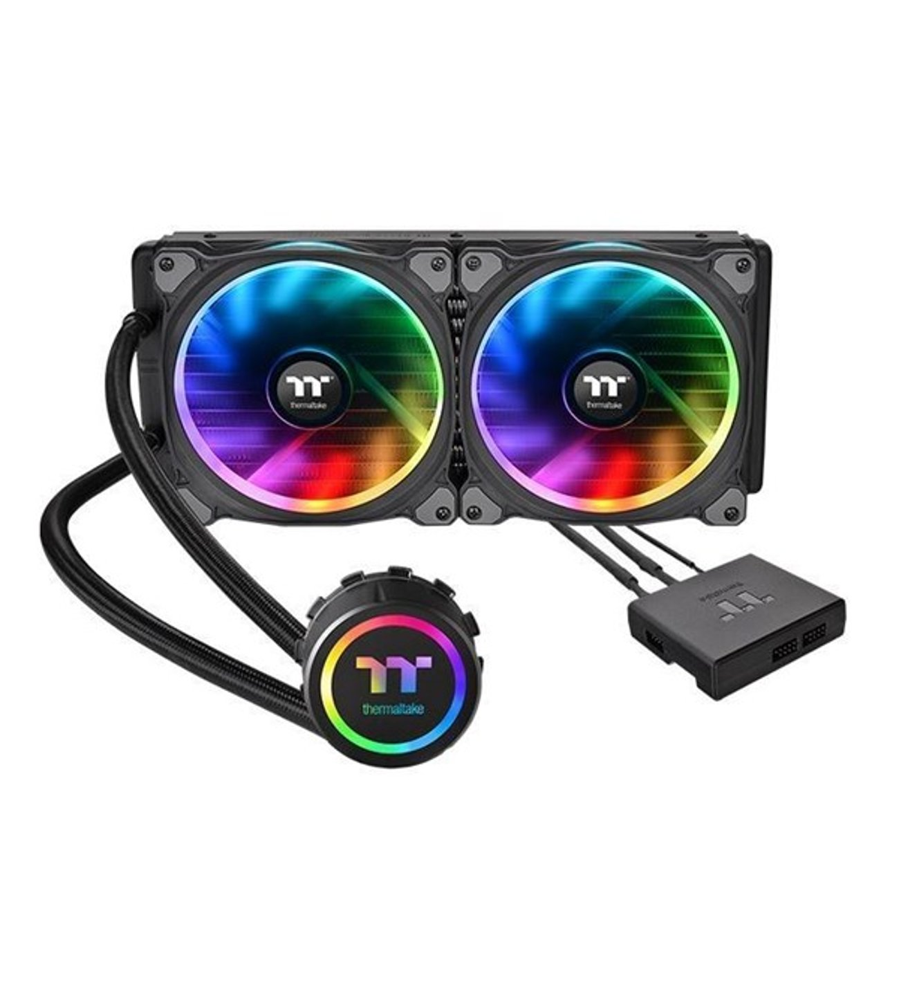 THERMALTAKE 280MM FLOE RIING PLUS CL-W167-PL14SW-A ARGB AM5-1851p Sıvı Soğutmalı İşlemci Fanı