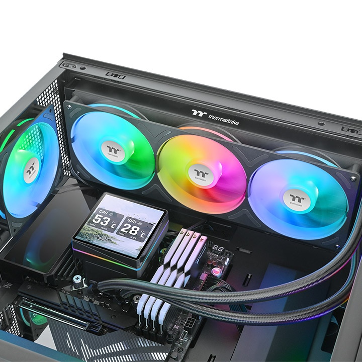 THERMALTAKE 360MM TH360 V3 ULTRA CL-W474-PL12SW-A ARGB  AM5-1851p Sıvı Soğutmalı İşlemci Fanı