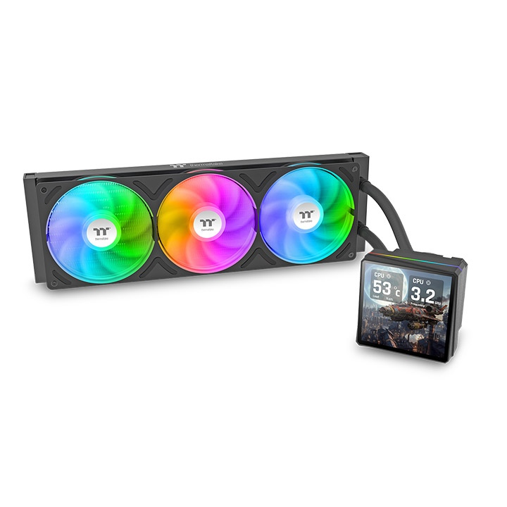 THERMALTAKE 360MM TH360 V3 ULTRA CL-W474-PL12SW-A ARGB  AM5-1851p Sıvı Soğutmalı İşlemci Fanı