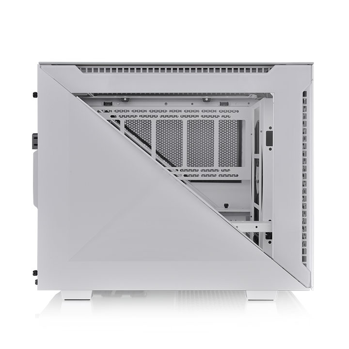 THERMALTAKE DIVIDER 200 TG AIR CA-1V1-00S6WN-01  2-ARGB Fanlı Gamind Micro-Tower PC Kasası Beyaz