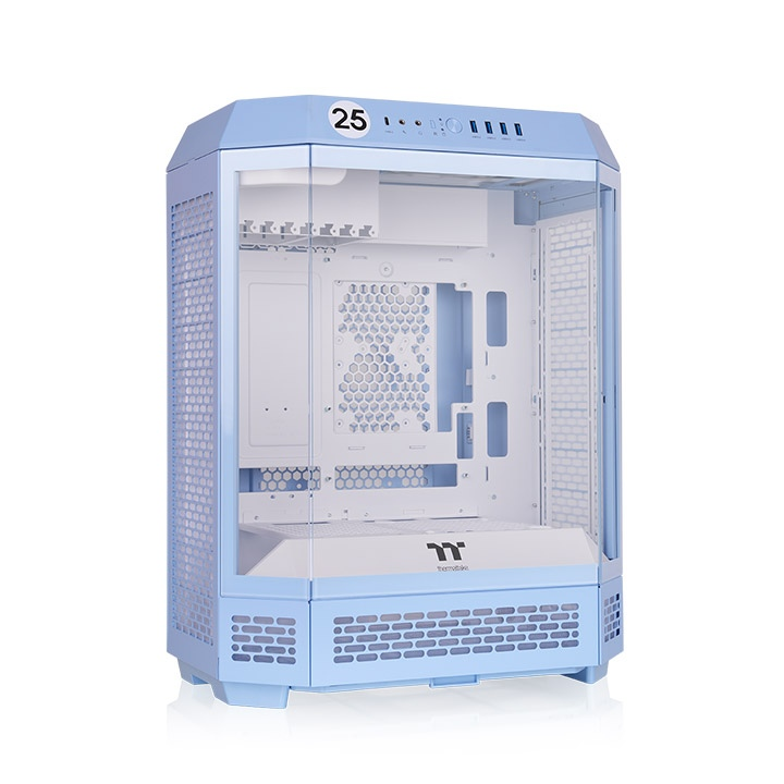 THERMALTAKE THE TOWER 600 HYDRANGEA BLUE TG CA-1Z1-00MFWN-00 Gaming Mid-Tower PC Kasasıı Mavi