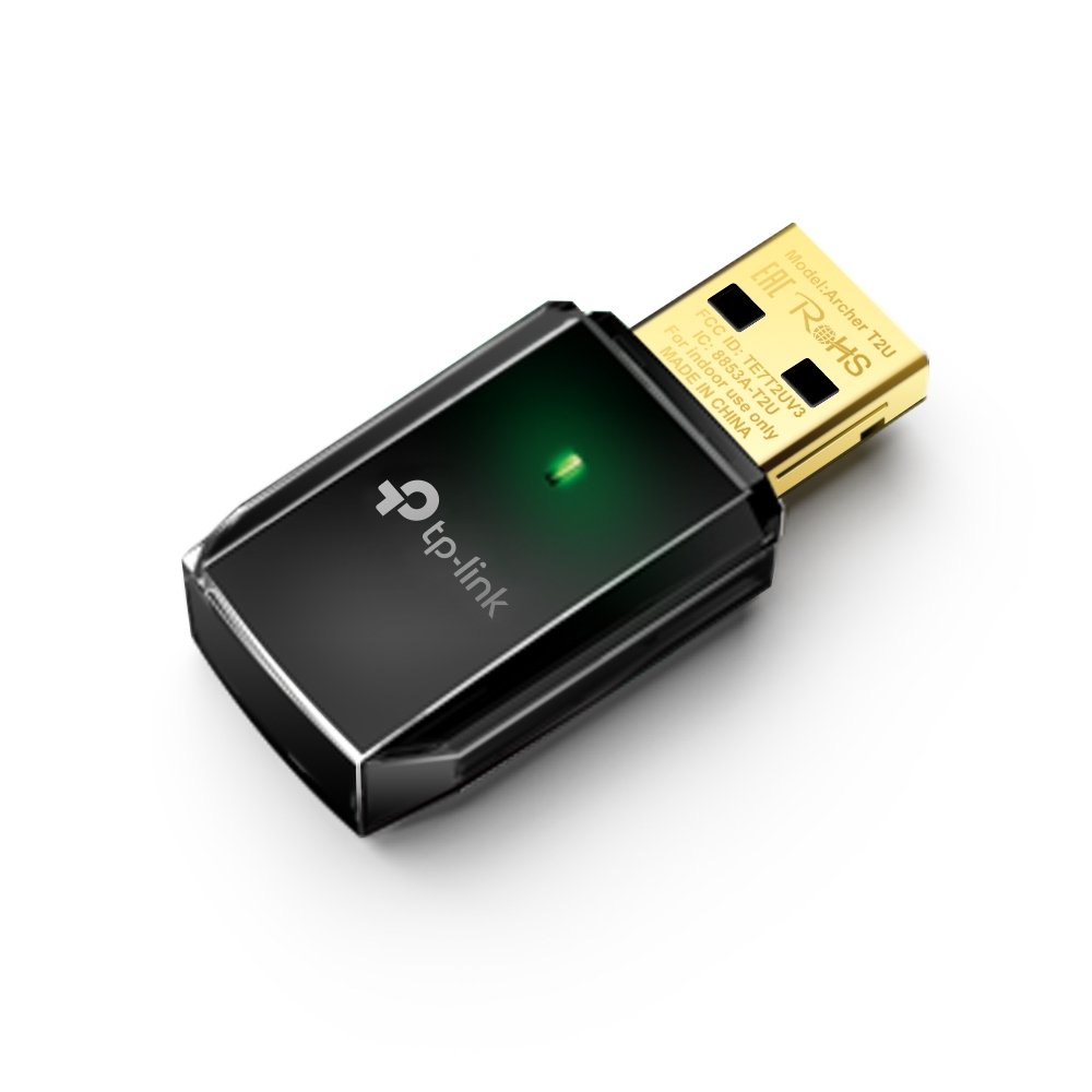 TP-LINK ARCHER T2U AC600 Dual Band USB Kablosuz Adaptör