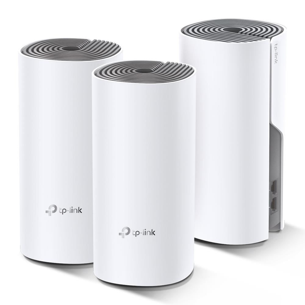 TP-LINK DECO E4-3P WIFI5 AC1200 Dual Band Mesh Router 3-lü set