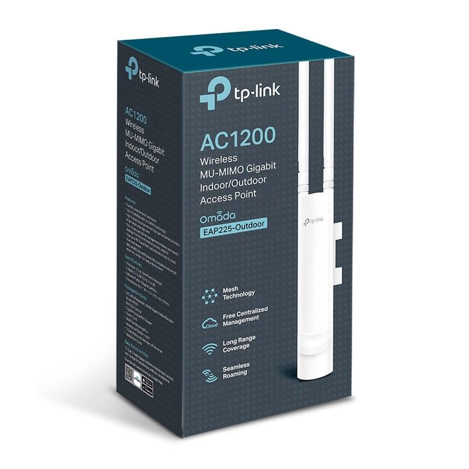 TP-LINK OMADA EAP225 AC1200 1PORT POE OUTDOOR ACCESS POINT