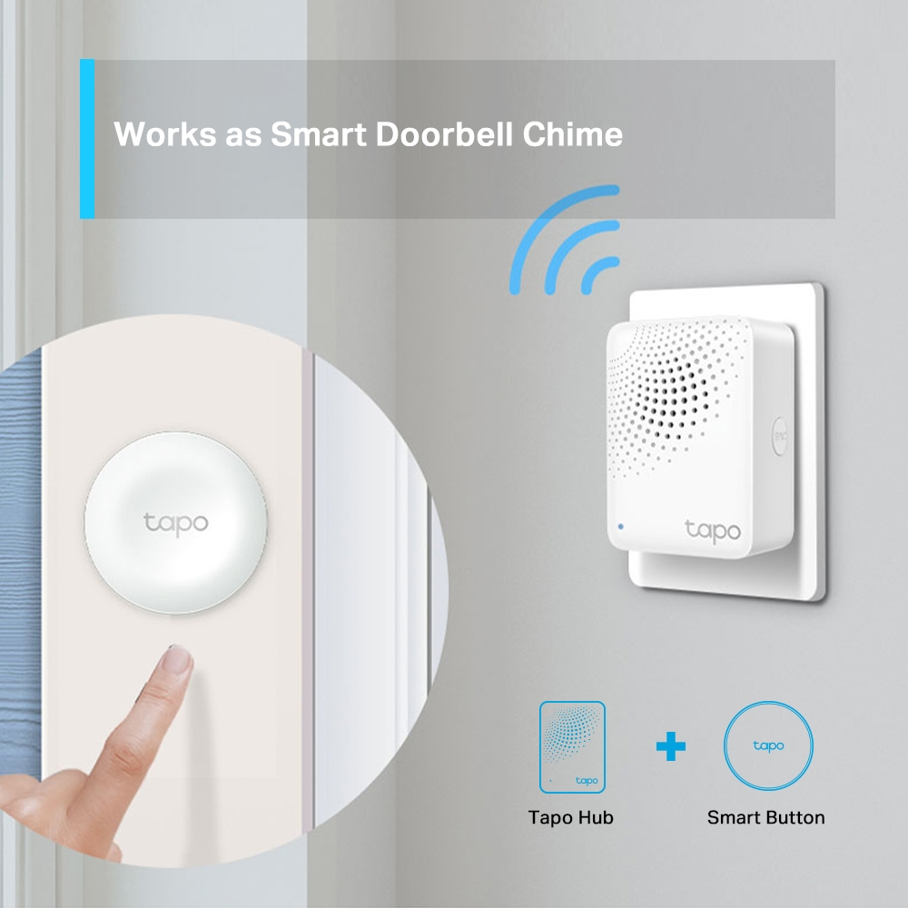 TP-LINK Tapo H100 Zil Özellikli ile Tapo Akıllı Hub