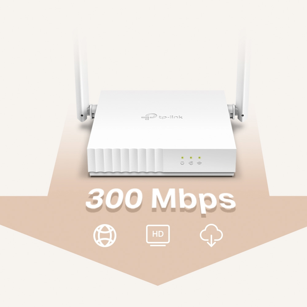 TP-LINK TL-WR820N N300 EV Ofis Tipi Router