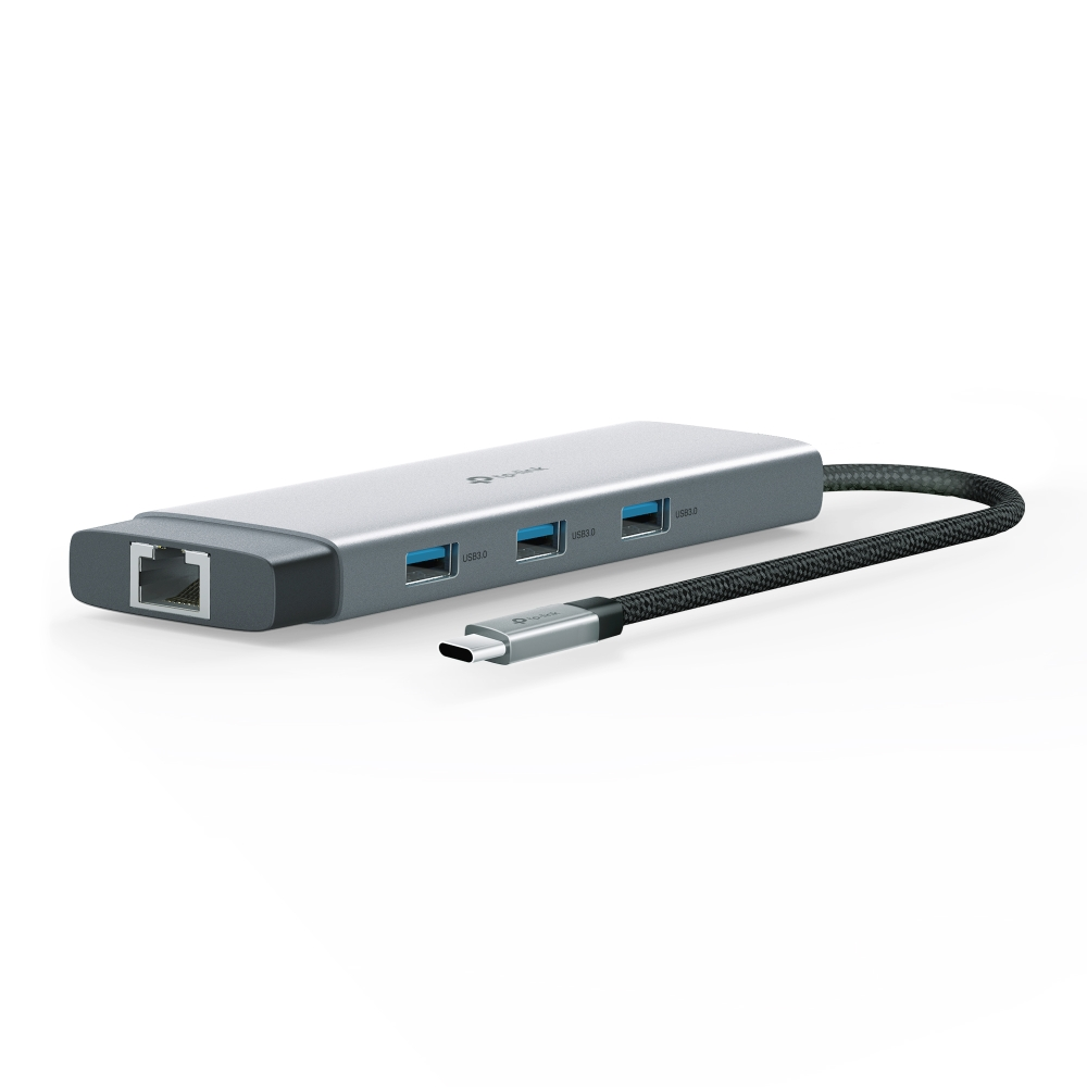 TP-LINK UH9120C USB Type-C 9'u 1 Arada Hub – 4K HDMI, Gigabit Ethernet, USB 3.0, SD/microSD Kart Okuyucu, 100W PD