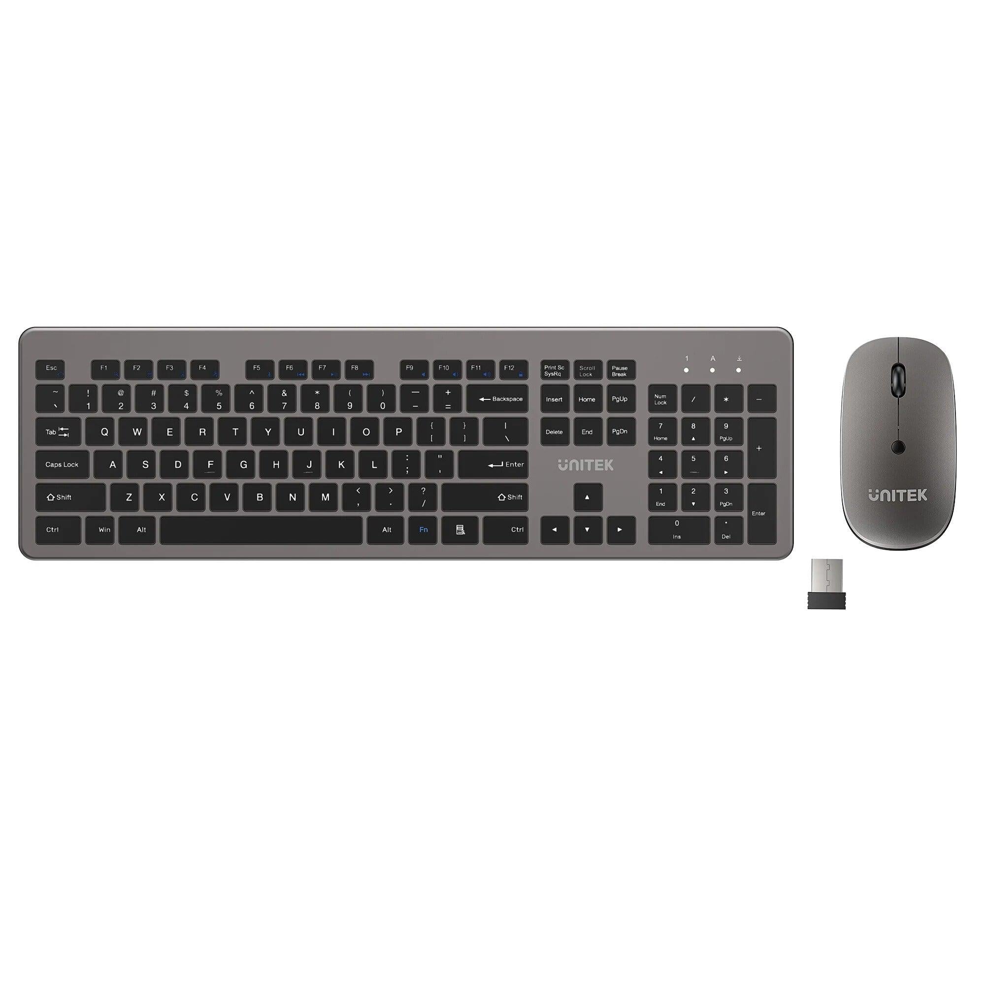 UNITEK SLIMDUO 2.4GHZ KLAVYE SETI (T054AGY01-US)