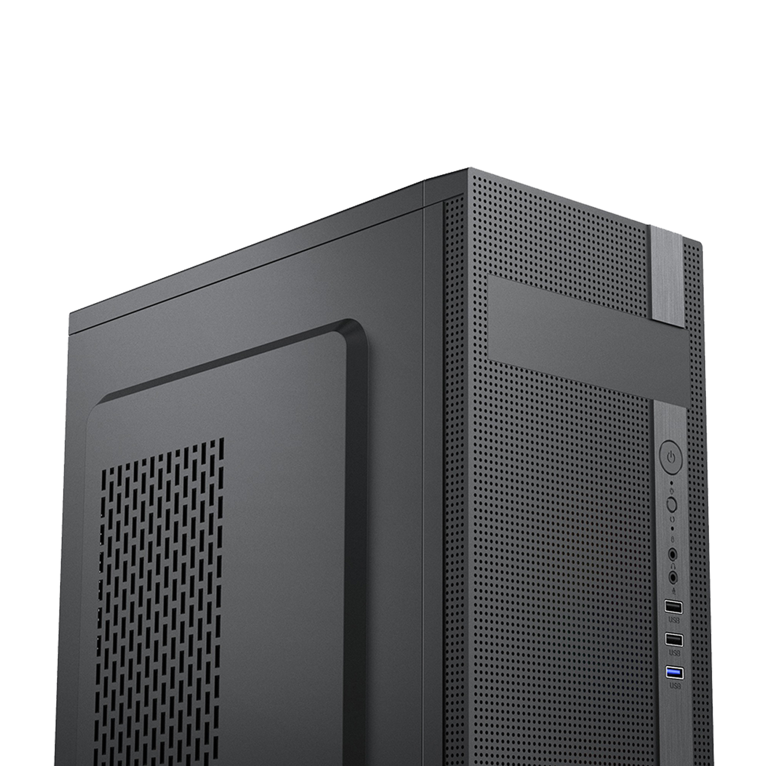 VENTO 400W VS115F Standart Mid-Tower PC Kasası Siyah