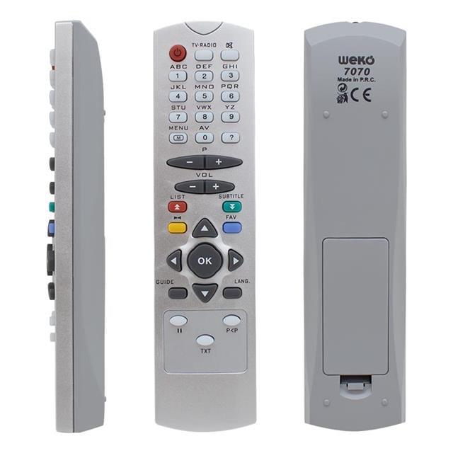 Vestel Seg 5000 FTA Uydu Alıcı Kumandası