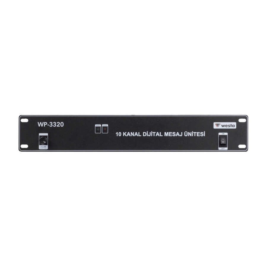 WESTA WP-3320 10 KONTAK ACİL ANONS KAYIT ÜNİTESİ