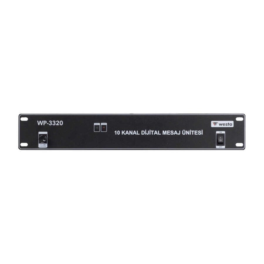WESTA WP-3320 10 KONTAK ACİL ANONS KAYIT ÜNİTESİ